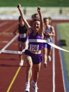 finish line